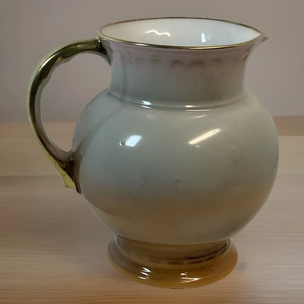 Antique Royal‎ Bayreuth Bavaria Little Jack Horner Nursery Rhyme Creamer/Pitcher